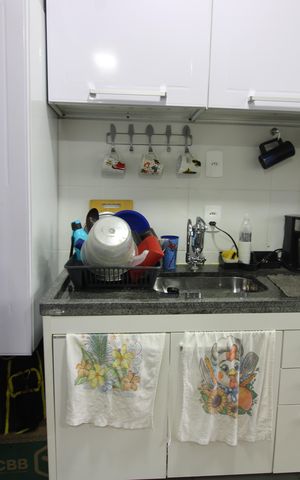 Apartamento para alugar com 38m², 2 quartos e sem vagaCozinha / área de serviço