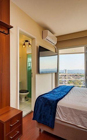 Apartamento à venda com 70m², 1 quarto e 2 vagas Apartamento à venda com 70m², 1 quarto e 2 vagasQuarto