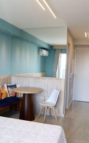 Studio à venda com 23m², 1 quarto e sem vaga Studio à venda com 23m², 1 quarto e sem vagaSala/Quarto