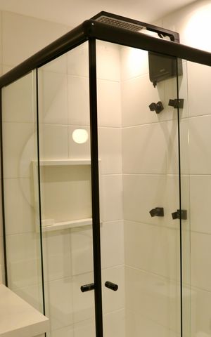 Studio à venda com 23m², 1 quarto e sem vaga Studio à venda com 23m², 1 quarto e sem vagaBanheiro