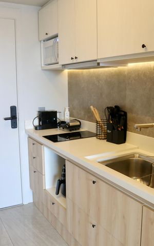 Studio à venda com 23m², 1 quarto e sem vaga Studio à venda com 23m², 1 quarto e sem vagaCozinha