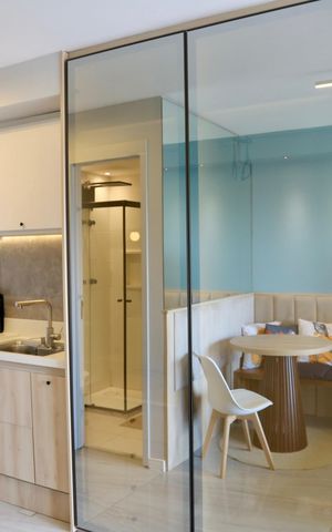Studio à venda com 23m², 1 quarto e sem vaga Studio à venda com 23m², 1 quarto e sem vagaCozinha