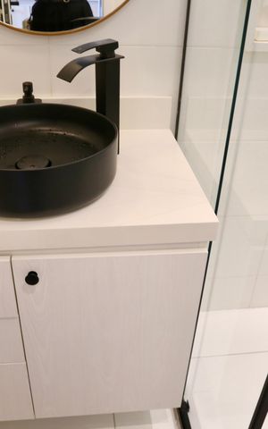 Studio à venda com 23m², 1 quarto e sem vaga Studio à venda com 23m², 1 quarto e sem vagaBanheiro