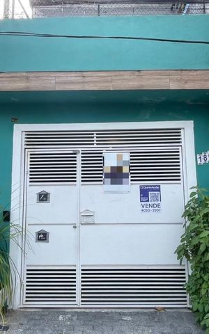 Casa à venda com 93m², 3 quartos e 1 vaga Casa à venda com 93m², 3 quartos e 1 vagaFachada com Plaquinha MZYE-544