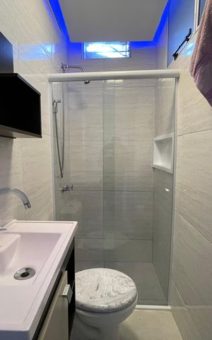 Casa à venda com 93m², 3 quartos e 1 vaga Casa à venda com 93m², 3 quartos e 1 vagaBanheiro 3