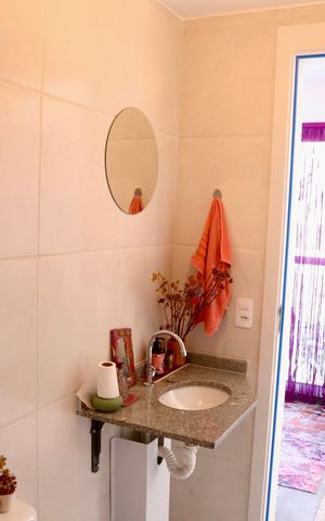 Apartamento à venda com 44m², 2 quartos e 1 vaga Apartamento à venda com 44m², 2 quartos e 1 vagaBanheiro 1