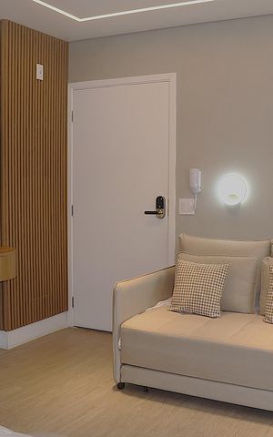 Studio à venda com 30m², 1 quarto e 1 vagaSala - Dormitório 