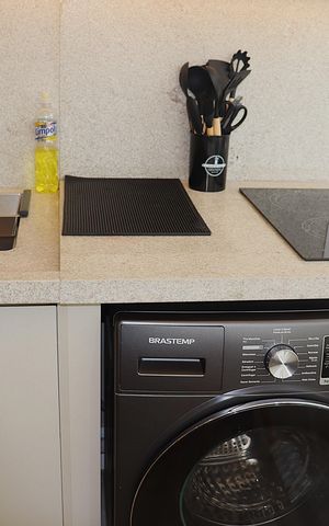 Studio à venda com 30m², 1 quarto e 1 vagaVaranda - Cozinha