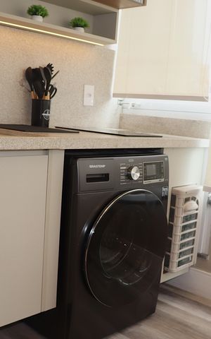 Studio à venda com 30m², 1 quarto e 1 vagaVaranda - Cozinha