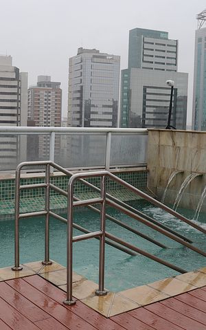 Studio à venda com 30m², 1 quarto e 1 vagaTerraço - Piscina