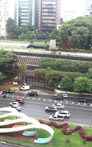 Studio à venda com 30m², 1 quarto e 1 vagaVista da Piscina