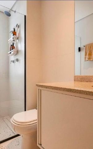 Apartamento à venda com 90m², 2 quartos e 2 vagas Apartamento à venda com 90m², 2 quartos e 2 vagasBanheiro