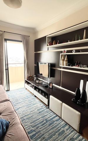 Apartamento à venda com 68m², 2 quartos e 2 vagas Apartamento à venda com 68m², 2 quartos e 2 vagasSala