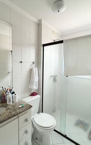 Apartamento à venda com 68m², 2 quartos e 2 vagas Apartamento à venda com 68m², 2 quartos e 2 vagasBanheiro 1