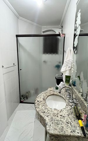 Apartamento à venda com 68m², 2 quartos e 2 vagas Apartamento à venda com 68m², 2 quartos e 2 vagasBanheiro 2