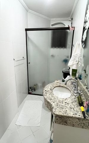 Apartamento à venda com 68m², 2 quartos e 2 vagas Apartamento à venda com 68m², 2 quartos e 2 vagasBanheiro 2