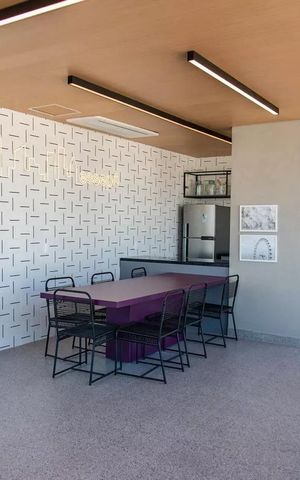 Apartamento à venda com 37m², 1 quarto e 1 vaga Apartamento à venda com 37m², 1 quarto e 1 vagaÁrea comum