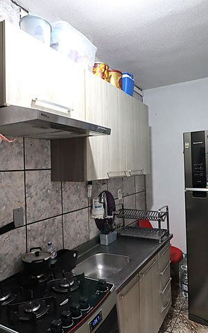 Apartamento à venda com 61m², 3 quartos e 1 vagaCozinha e Área de Serviço