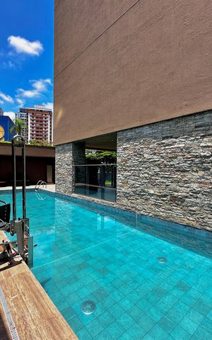 Studio para alugar com 29m², 1 quarto e sem vaga Studio para alugar com 29m², 1 quarto e sem vagaPiscina