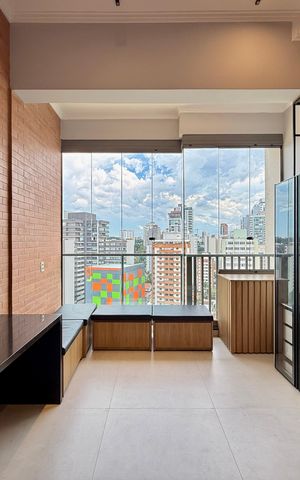 Studio para alugar com 29m², 1 quarto e sem vaga Studio para alugar com 29m², 1 quarto e sem vagaQuarto