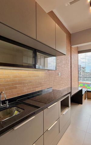 Studio para alugar com 29m², 1 quarto e sem vaga Studio para alugar com 29m², 1 quarto e sem vagaCozinha