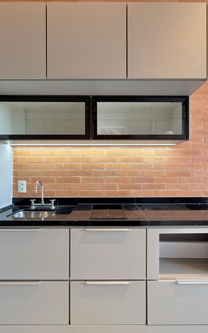 Studio para alugar com 29m², 1 quarto e sem vaga Studio para alugar com 29m², 1 quarto e sem vagaCozinha