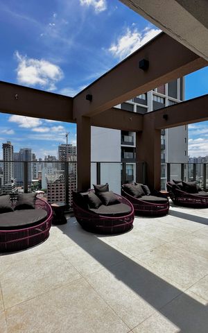 Studio para alugar com 29m², 1 quarto e sem vaga Studio para alugar com 29m², 1 quarto e sem vagaCinema Ar Livre