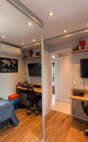 Apartamento à venda com 120m², 3 quartos e 2 vagas Apartamento à venda com 120m², 3 quartos e 2 vagasSuíte 1