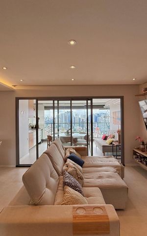 Apartamento à venda com 120m², 3 quartos e 2 vagas Apartamento à venda com 120m², 3 quartos e 2 vagasSala
