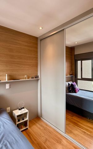 Apartamento à venda com 120m², 3 quartos e 2 vagas Apartamento à venda com 120m², 3 quartos e 2 vagasSuíte 1
