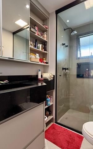 Apartamento à venda com 120m², 3 quartos e 2 vagas Apartamento à venda com 120m², 3 quartos e 2 vagasBanheiro Suíte 3