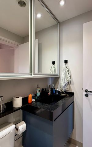 Apartamento à venda com 120m², 3 quartos e 2 vagas Apartamento à venda com 120m², 3 quartos e 2 vagasBanheiro Suíte 1