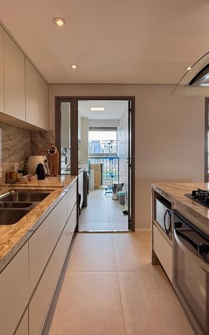 Apartamento à venda com 120m², 3 quartos e 2 vagas Apartamento à venda com 120m², 3 quartos e 2 vagasCozinha