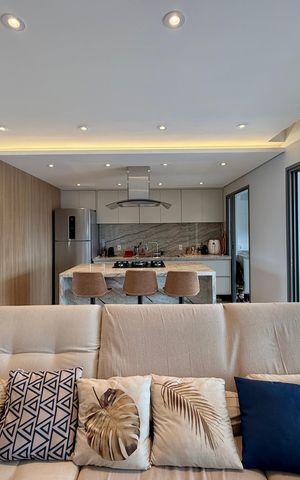 Apartamento à venda com 120m², 3 quartos e 2 vagas Apartamento à venda com 120m², 3 quartos e 2 vagasSala