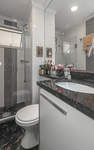 Apartamento à venda com 69m², 3 quartos e 1 vagaBanheiro Social