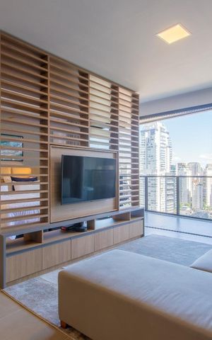 Apartamento à venda com 57m², 1 quarto e 1 vaga Apartamento à venda com 57m², 1 quarto e 1 vagaSala