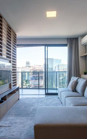 Apartamento à venda com 57m², 1 quarto e 1 vaga Apartamento à venda com 57m², 1 quarto e 1 vagaSala