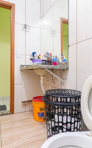 Casa para alugar com 136m², 2 quartos e 2 vagasBanheiro