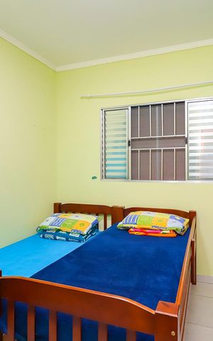 Casa para alugar com 136m², 2 quartos e 2 vagasQuarto 1