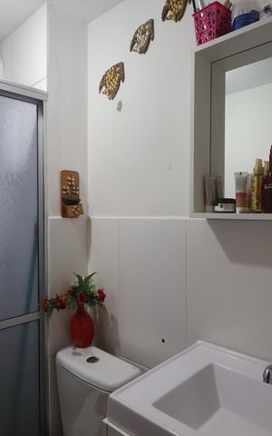 Apartamento à venda com 50m², 2 quartos e 1 vagaBanheiro