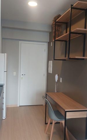 Studio à venda com 25m², 1 quarto e sem vaga Studio à venda com 25m², 1 quarto e sem vagaSala/Quarto