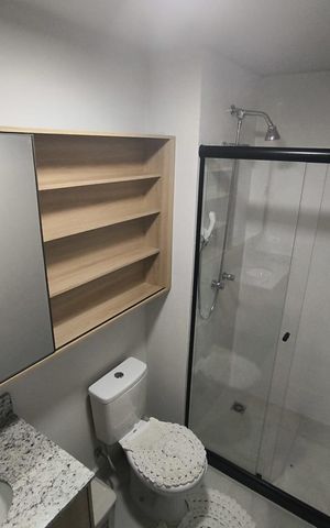 Apartamento para alugar com 42m², 1 quarto e 1 vaga