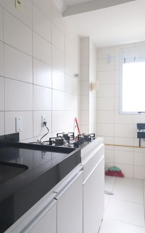 Apartamento para alugar com 52m², 2 quartos e 1 vagaCozinha e Área de Serviço