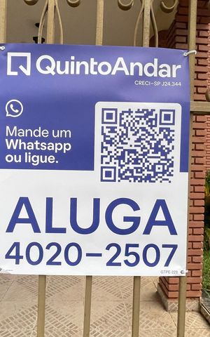 Casa para alugar com 220m², 3 quartos e 2 vagas Casa para alugar com 220m², 3 quartos e 2 vagasPlaca