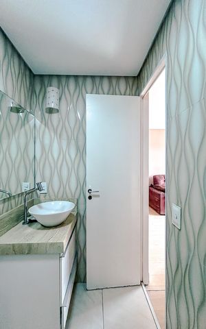 Apartamento à venda com 58m², 2 quartos e 1 vagaBanheiro