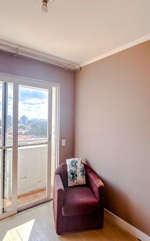Apartamento à venda com 58m², 2 quartos e 1 vagaSala