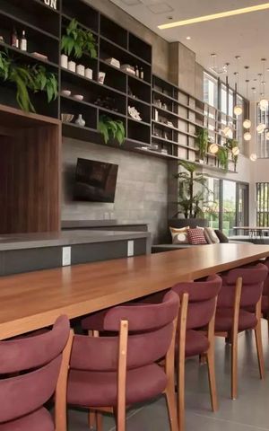 Studio para alugar com 21m², 1 quarto e sem vaga Studio para alugar com 21m², 1 quarto e sem vagaÁrea comum - Salão de festas