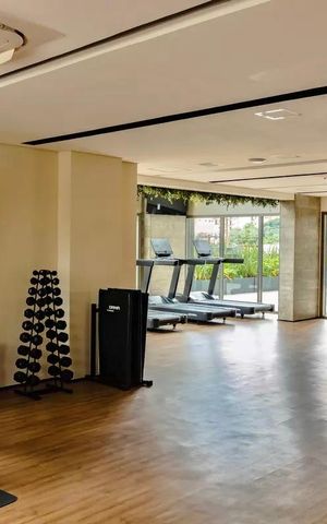 Studio para alugar com 21m², 1 quarto e sem vaga Studio para alugar com 21m², 1 quarto e sem vagaÁrea comum - Academia