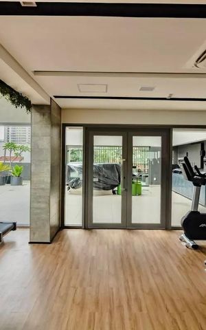Studio para alugar com 21m², 1 quarto e sem vaga Studio para alugar com 21m², 1 quarto e sem vagaÁrea comum - Academia