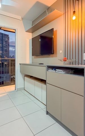 Apartamento à venda com 32m², 1 quarto e sem vaga Apartamento à venda com 32m², 1 quarto e sem vagaSala